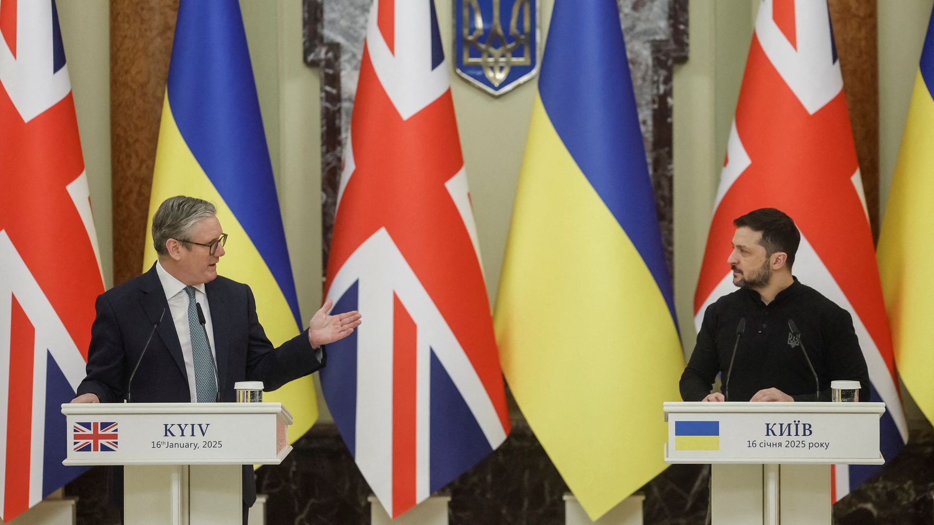Russian drone shot down near presidential palace during PM’s Ukraine visit