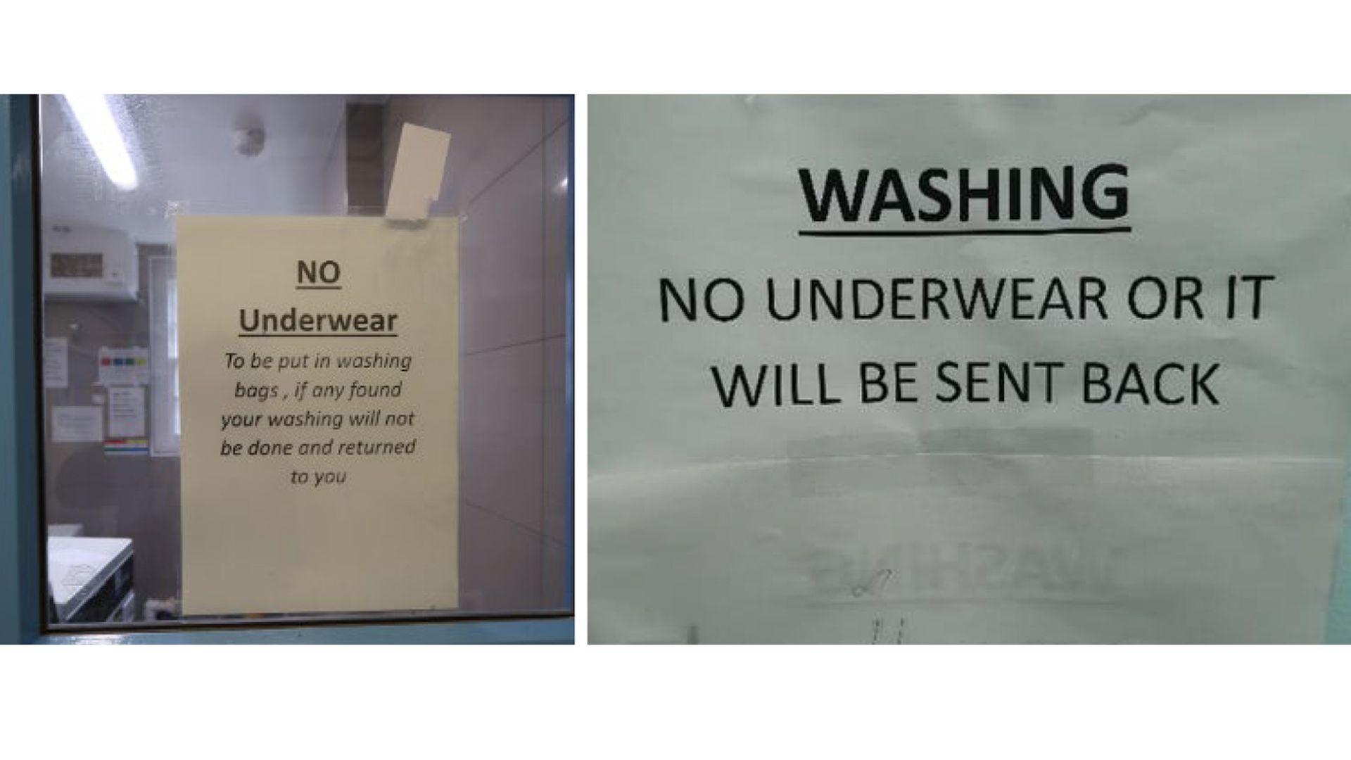 Women prisoners banned from putting dirty underwear in washing machines as lack of ‘basic care’ driving self-harm