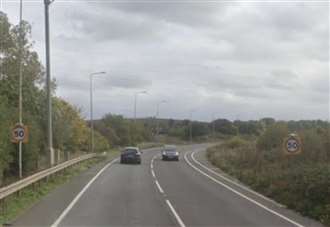 Police shut road after ‘concerns for person’s welfare’