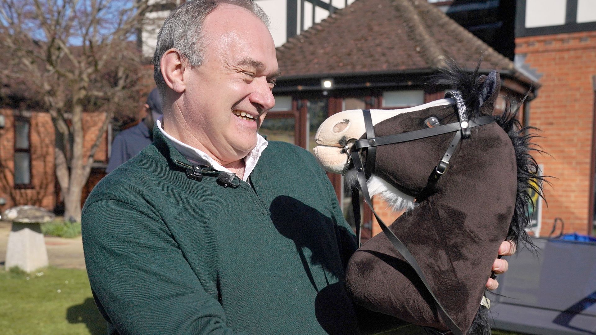 Lib Dem leader says he would not buy a Tesla – as he tries another way of getting around