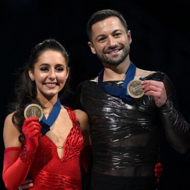 Britain gets first world figure skating medal since 1984