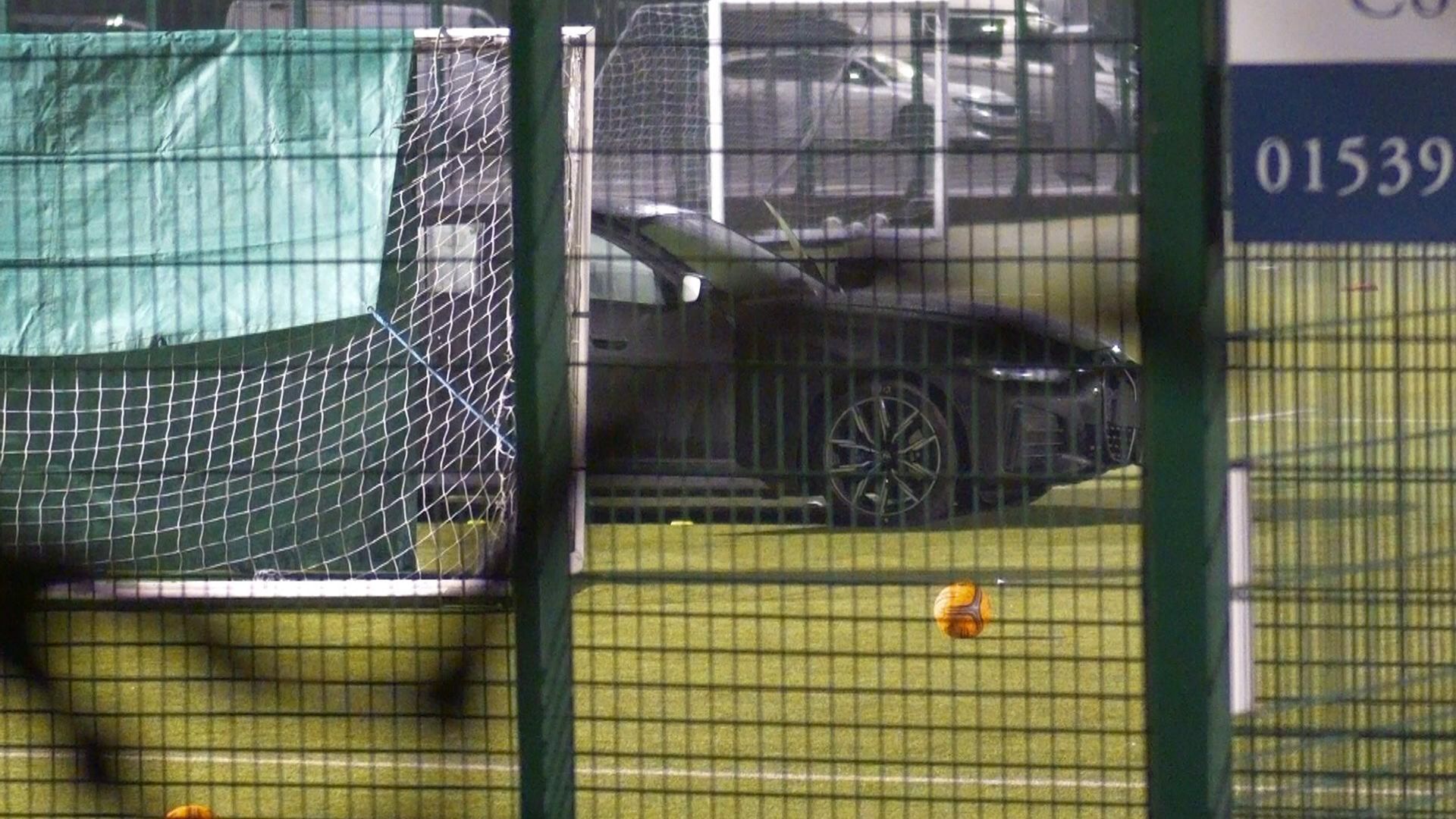 10-year-old girl died in sports pitch crash – as police say no indication it was deliberate
