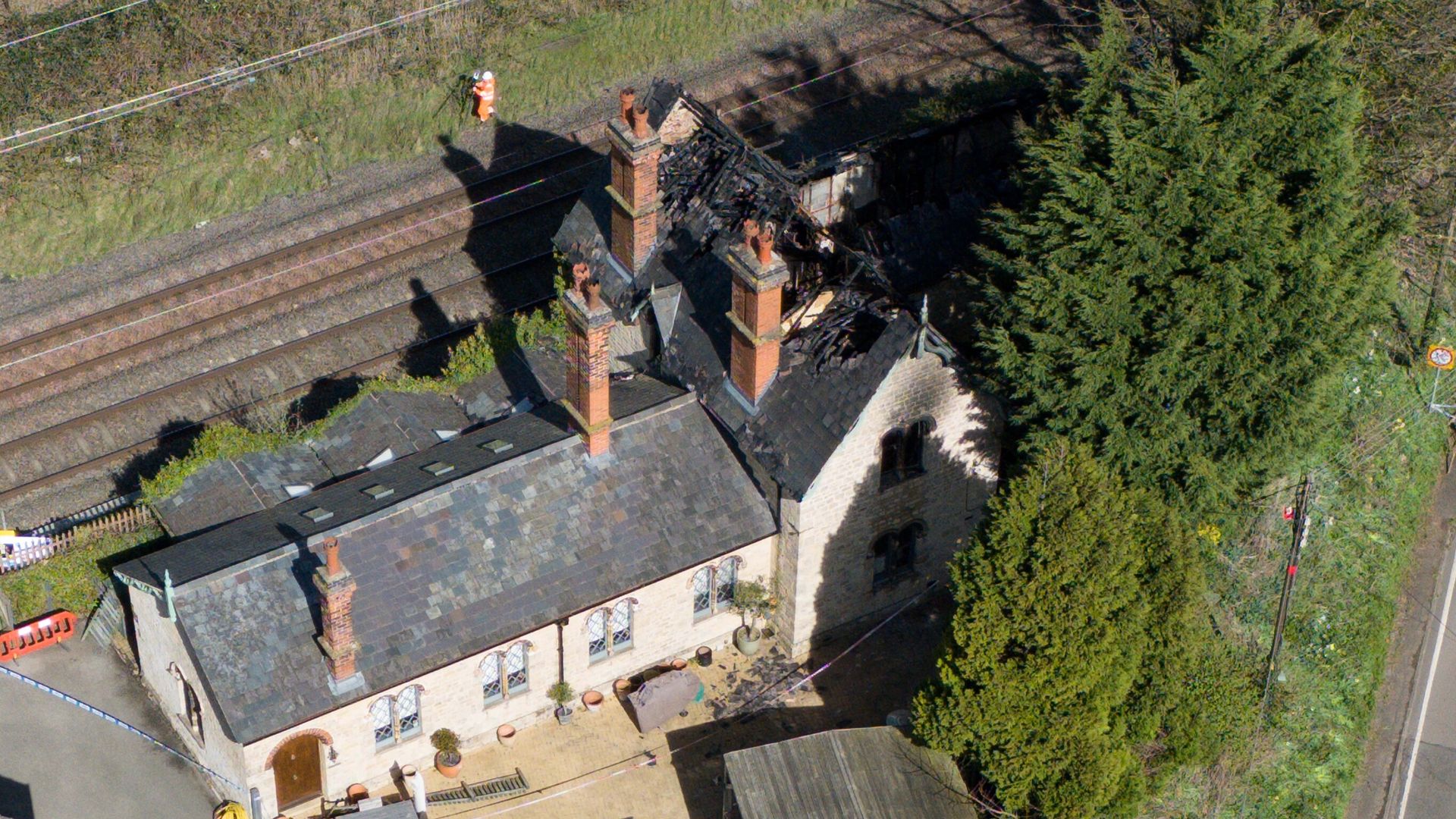 Three people dead after fire at historic station house