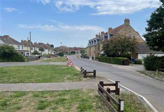Drivers ignore one-way system through village as main road shuts