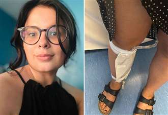 ‘Greggs said I couldn’t use disabled loo – until I showed them my catheter bag’