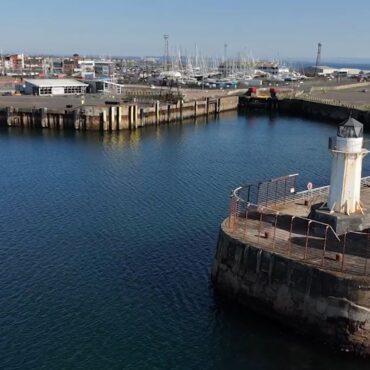 Protests in coastal ‘ghost town’ where £400m ships don’t fit the harbour