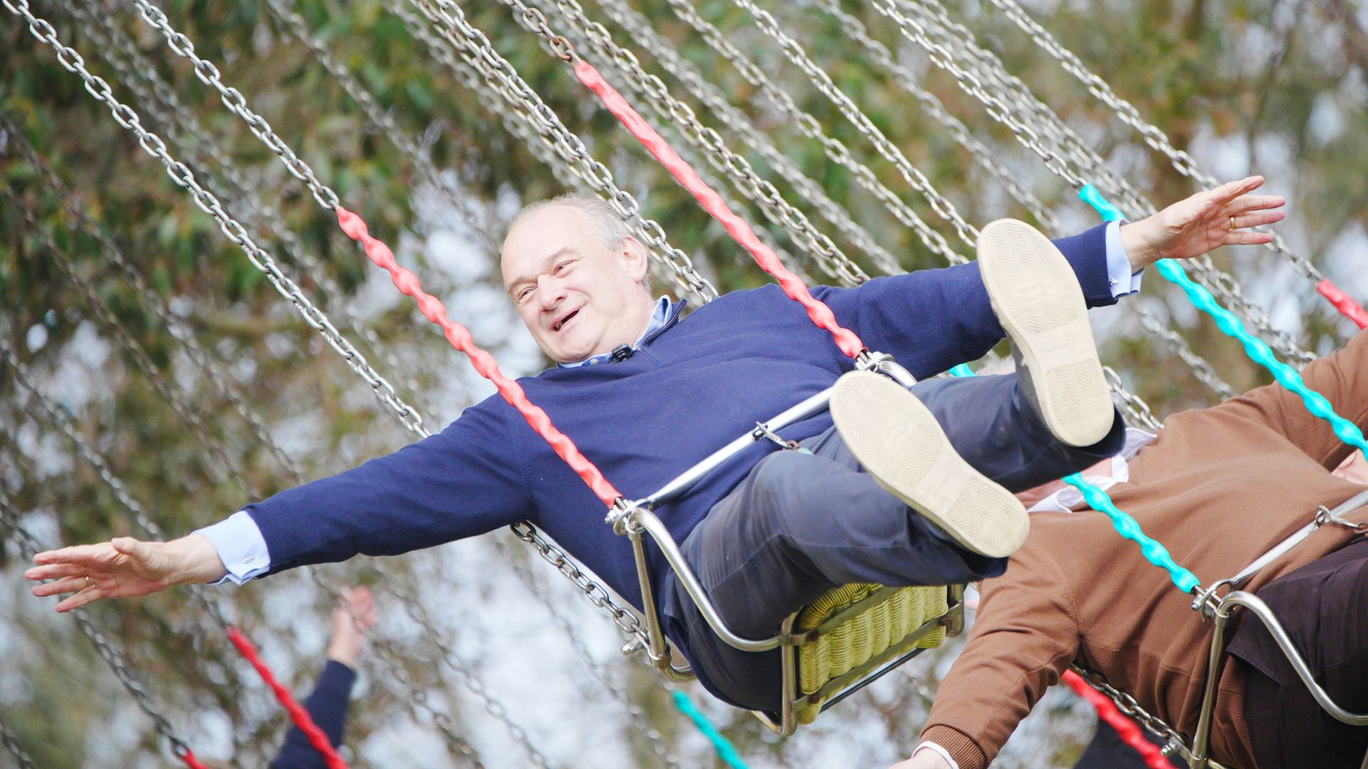 Sausage brandisher, rollercoaster rider…. vote winner?