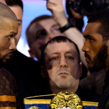 ‘I just think he’s an idiot’: Benn and Eubank Jr talk tough ahead of fight neither can bear to lose