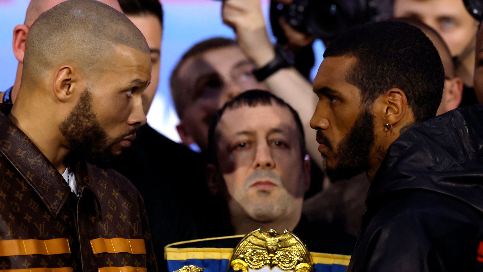 ‘I just think he’s an idiot’: Benn and Eubank Jr talk tough ahead of fight neither can bear to lose