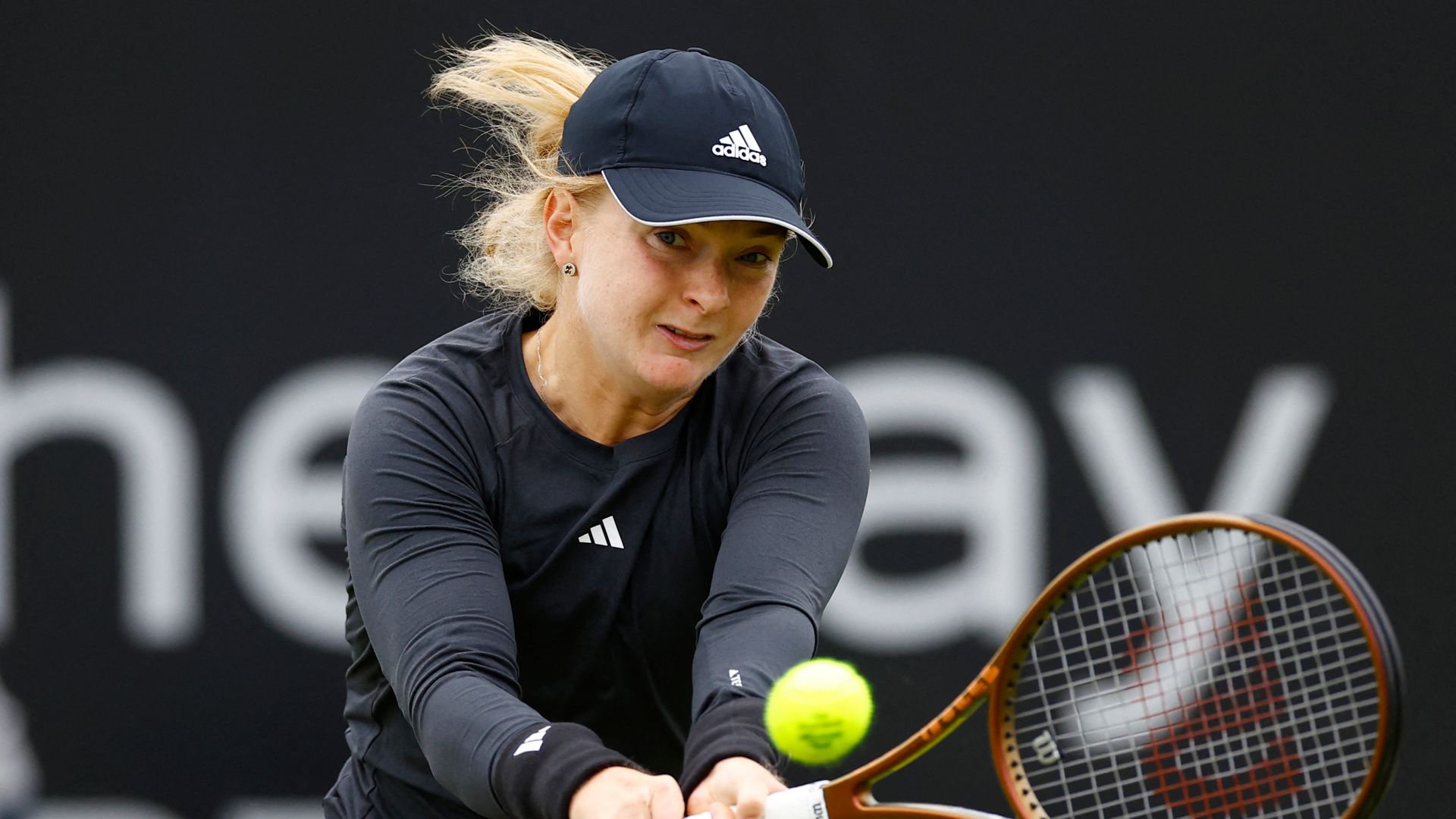 British tennis player collapses during match