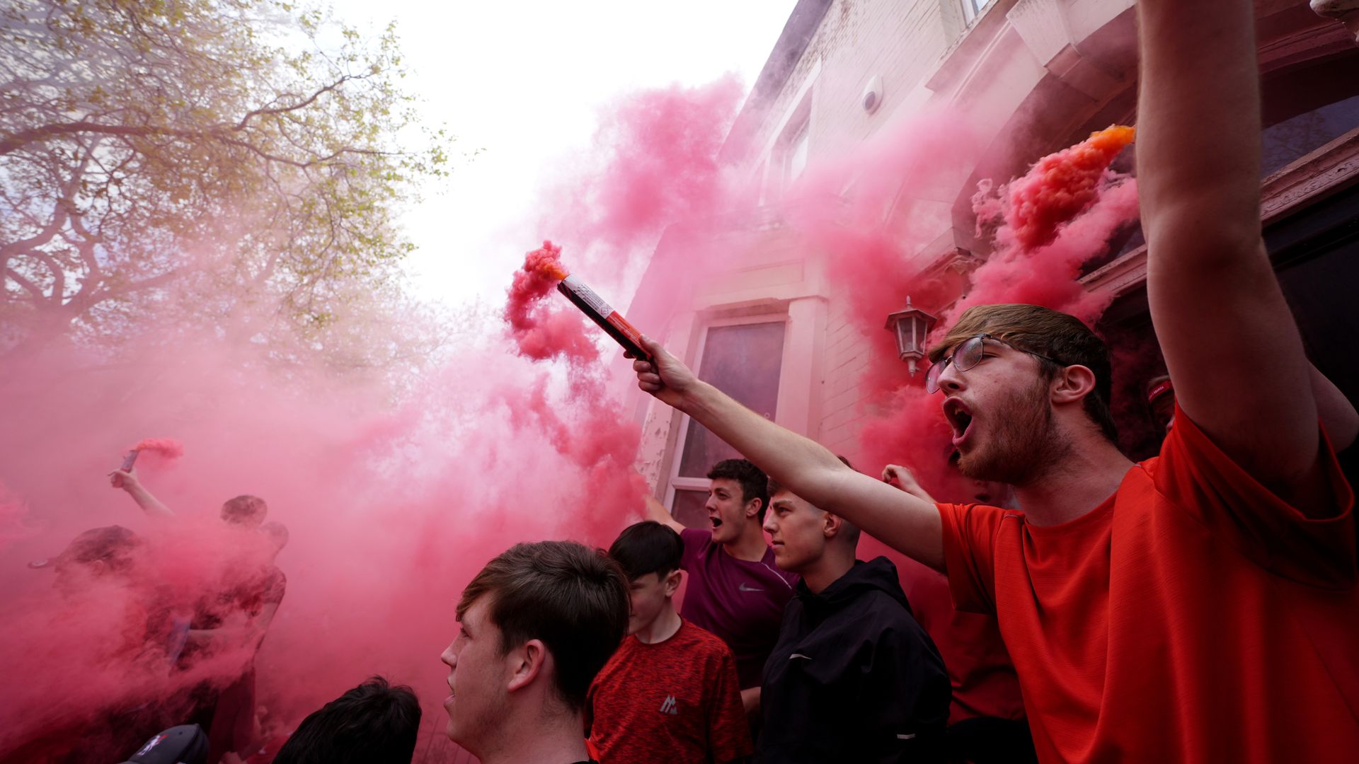Liverpool v Tottenham live updates – as Reds hope to clinch title today
