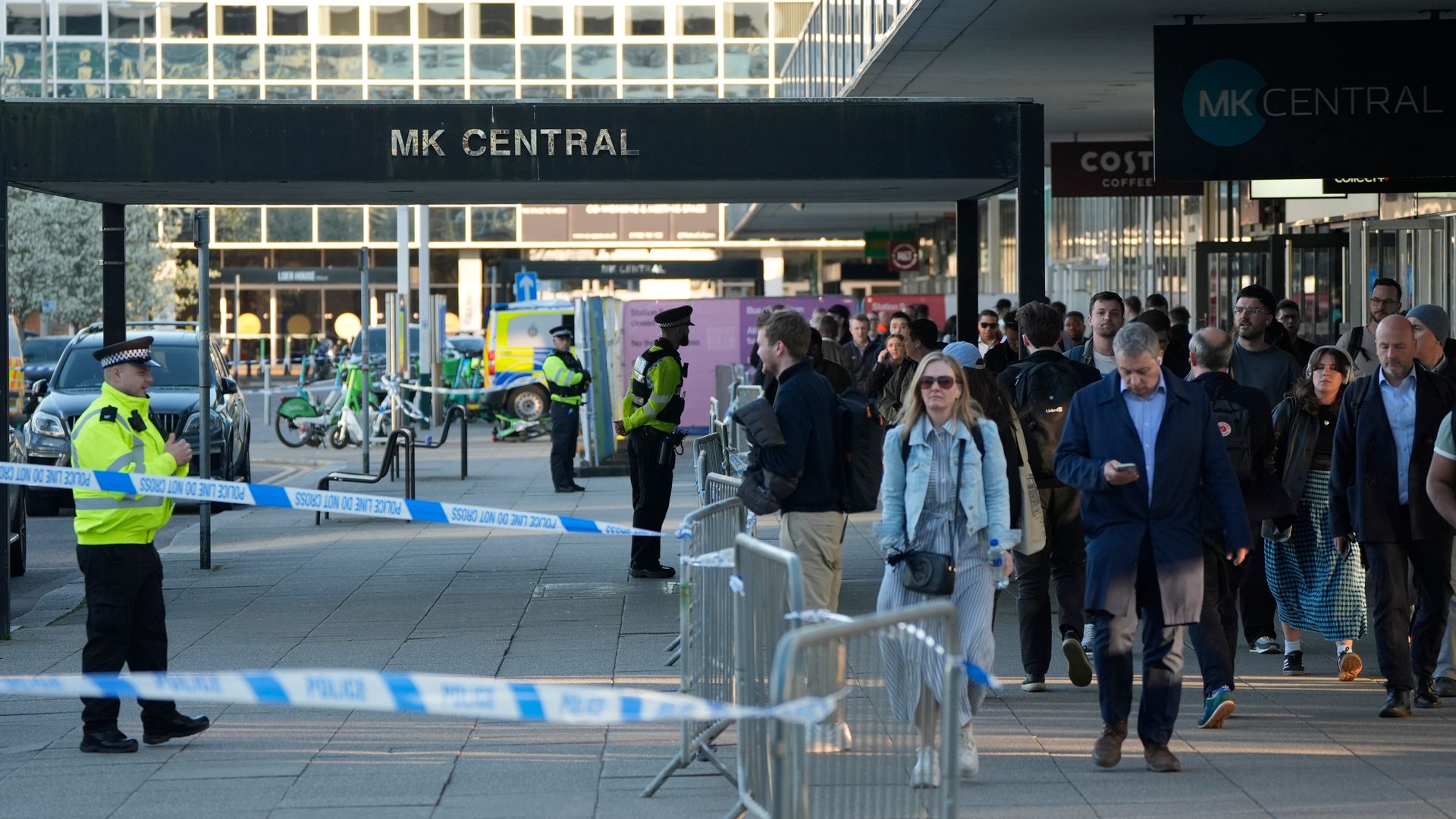 Man with knife who ‘moved at speed’ towards police officers before he was shot dead named