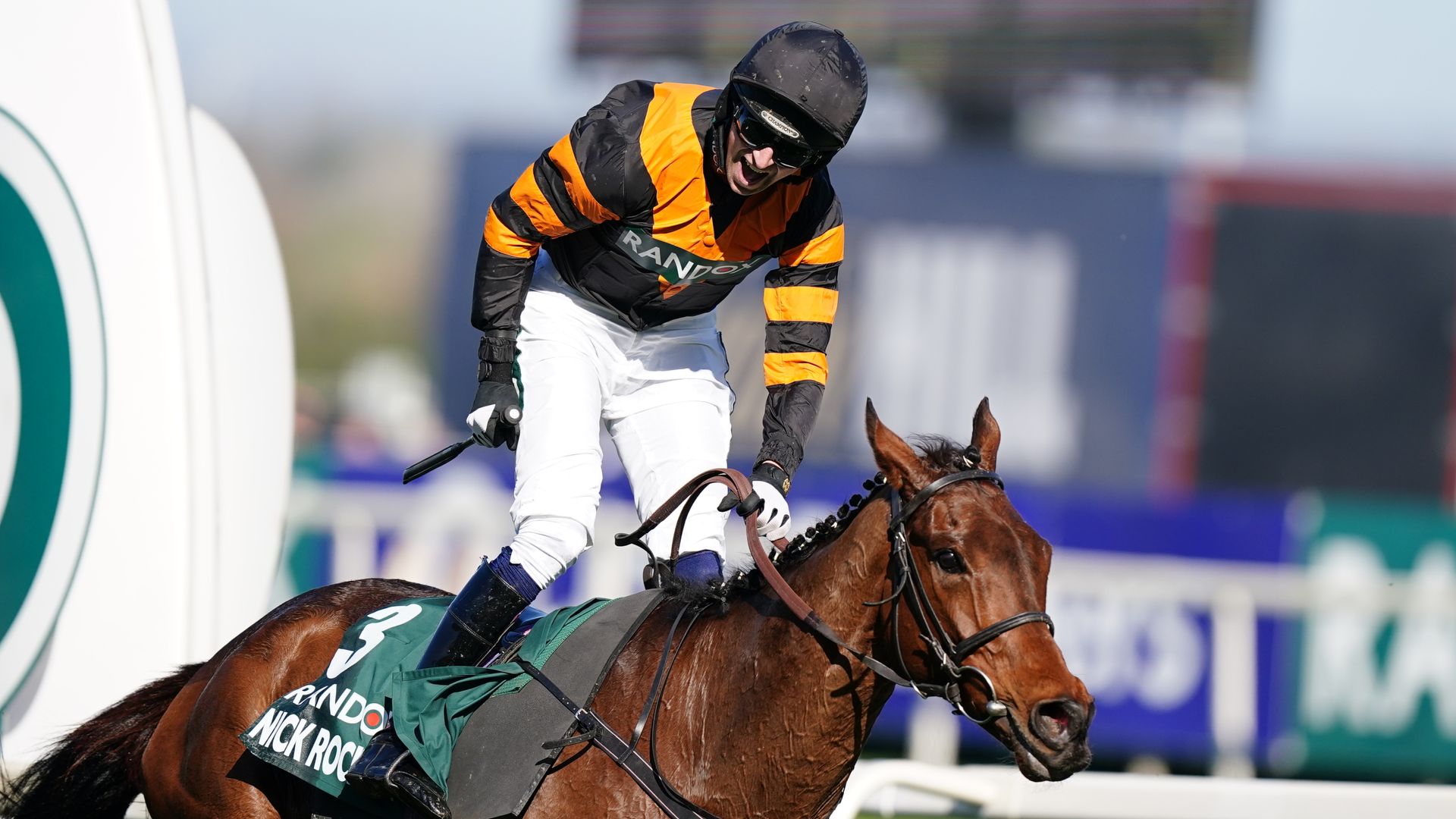 Amateur jockey wins Grand National on horse trained by his dad