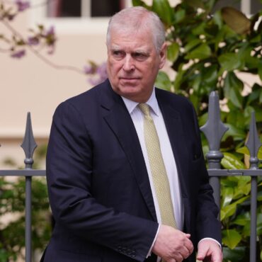 Prince Andrew joins King and Queen at Easter Sunday church service