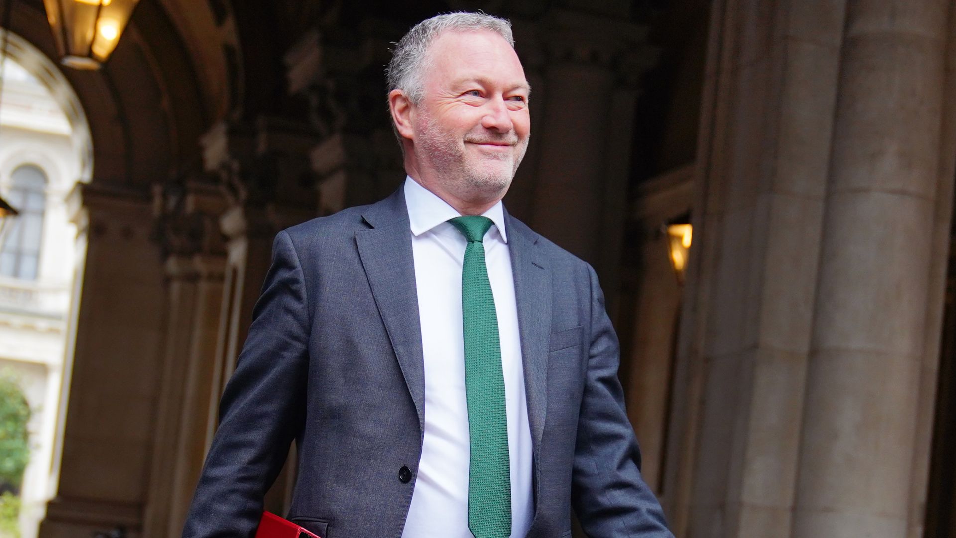 Environment secretary defends green policies after Sir Tony Blair’s intervention