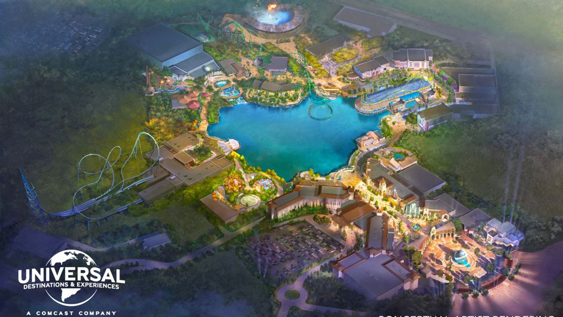 New Universal theme park set to open in UK  – with promise of ‘billions’ of pounds for the economy
