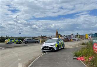 Man flown to London hopsital following building site incident