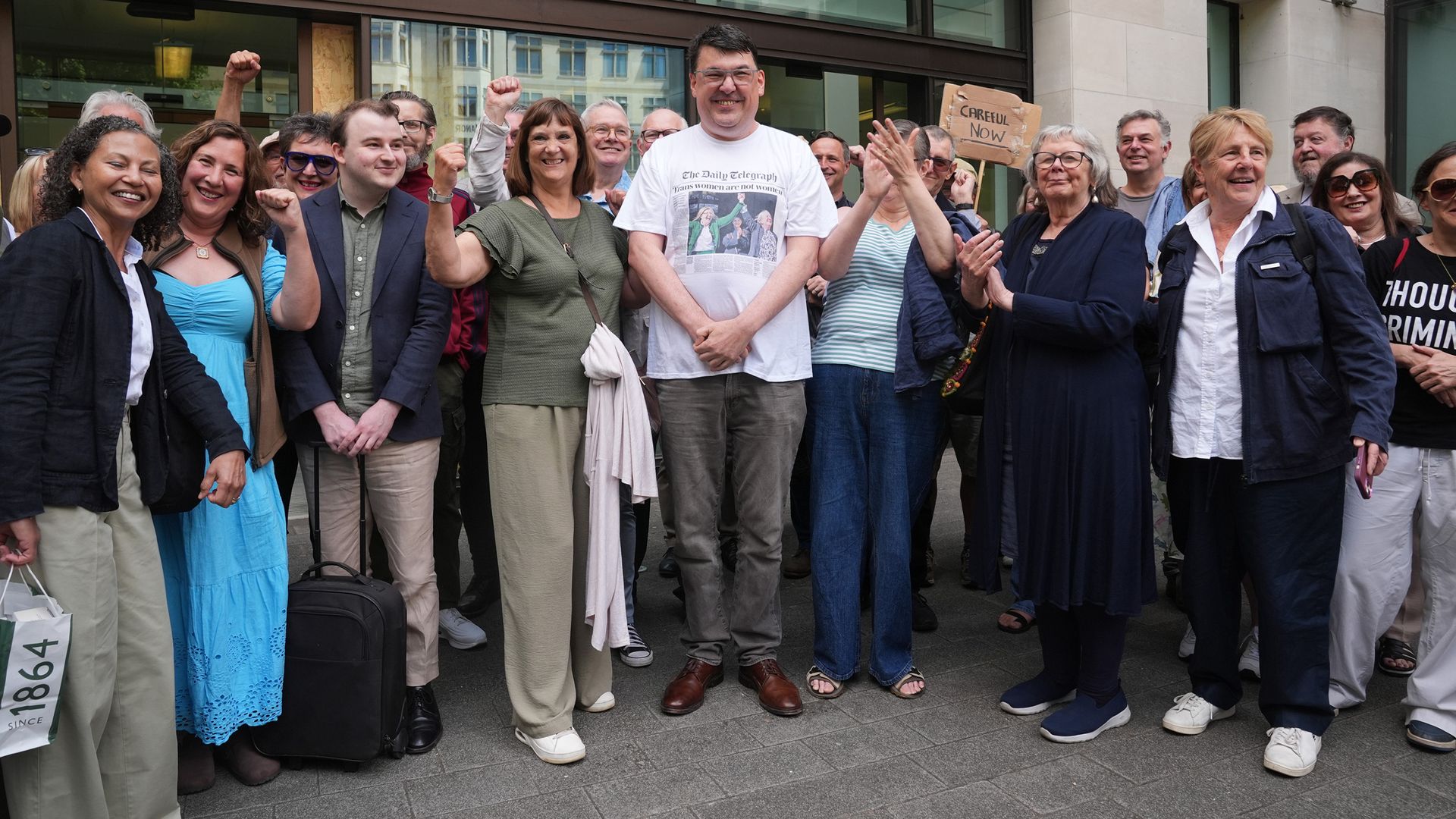 Father Ted co-creator denies harassing transgender woman