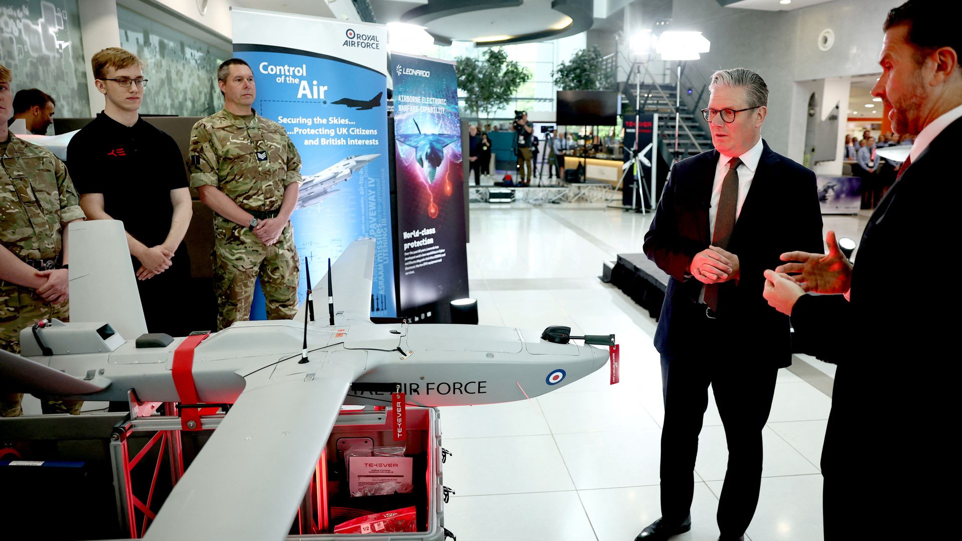 Sir Keir Starmer hails new British ‘StormShroud’ drones coming into operation