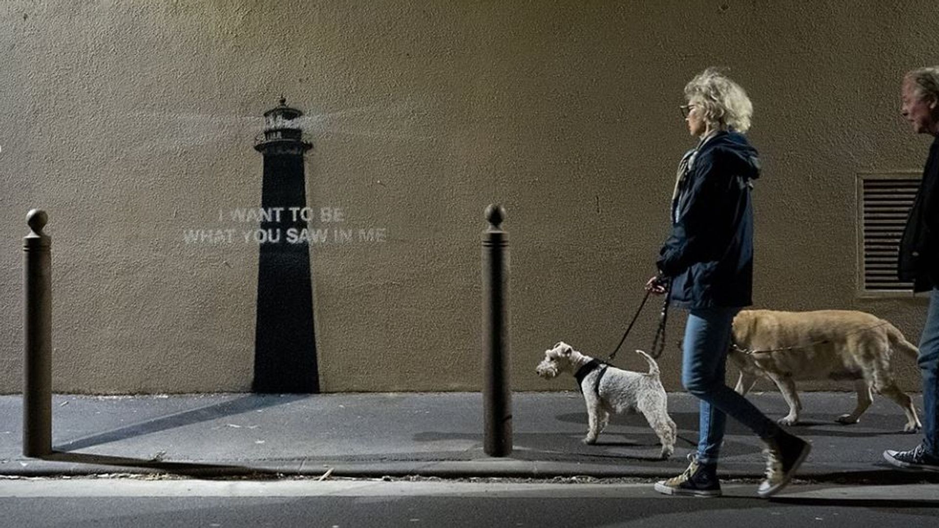 Banksy shares image of latest street art – as people speculate over its location