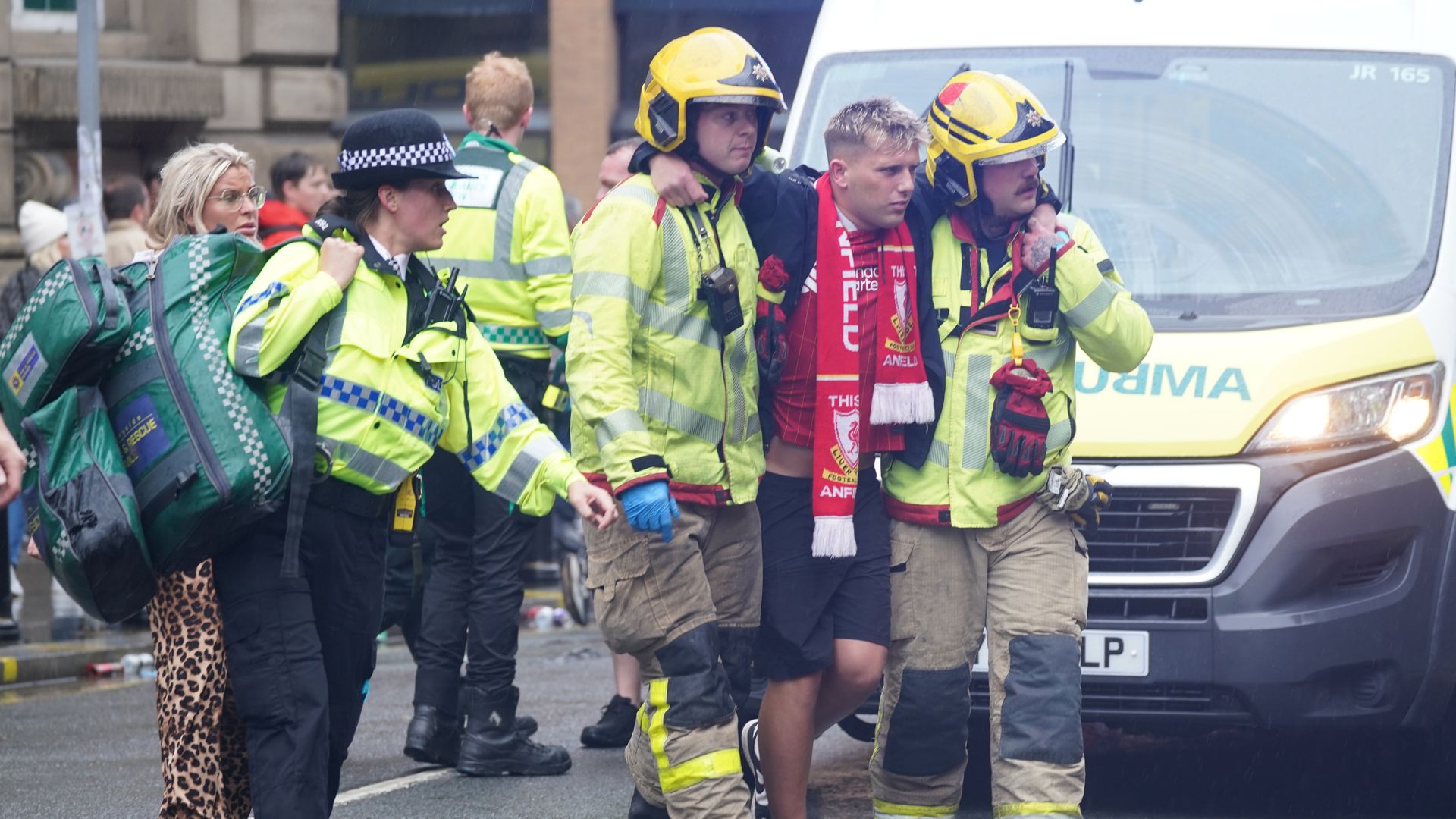 ‘I was telling him to stop’: Liverpool parade victim says he’s been left ‘traumatised’