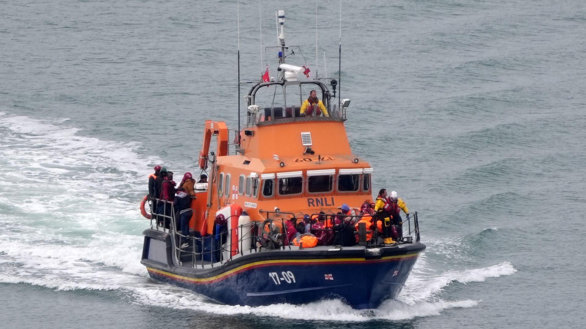 Two people die as migrants try to cross English Channel