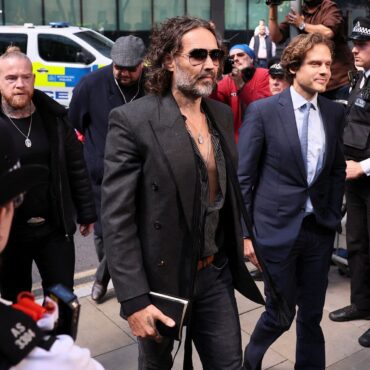 Comedian and actor Russell Brand pleads not guilty to rape and sexual assault charges