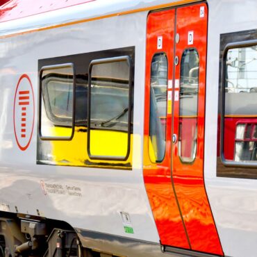 Six injured after train hits tractor at level crossing