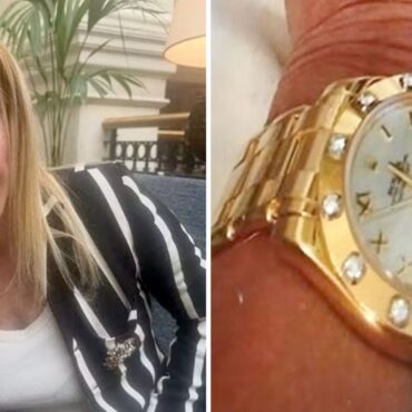 Woman, 69, charged with murder in missing Rolex case