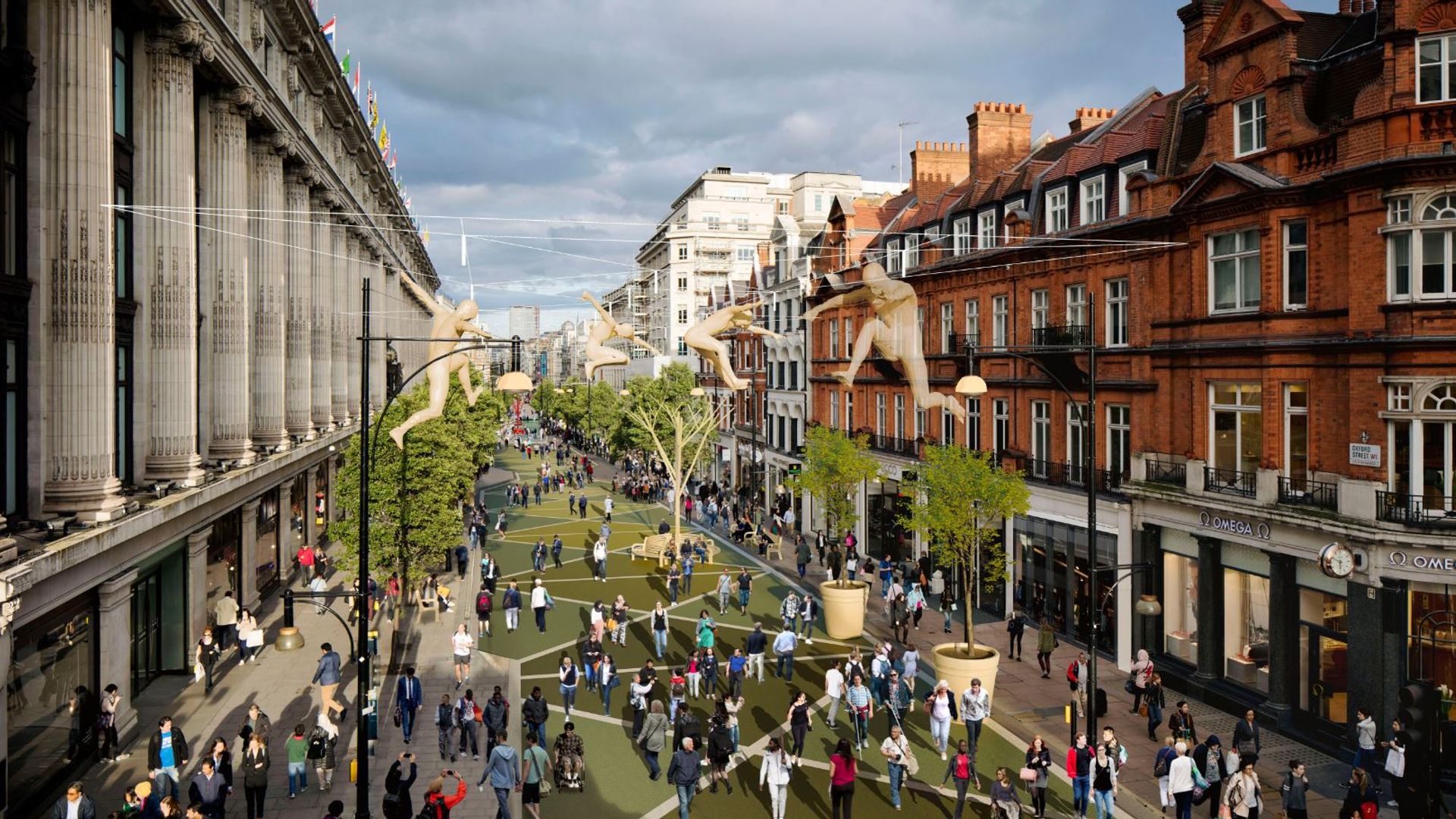 Government backs Khan’s plans to pedestrianise Oxford Street