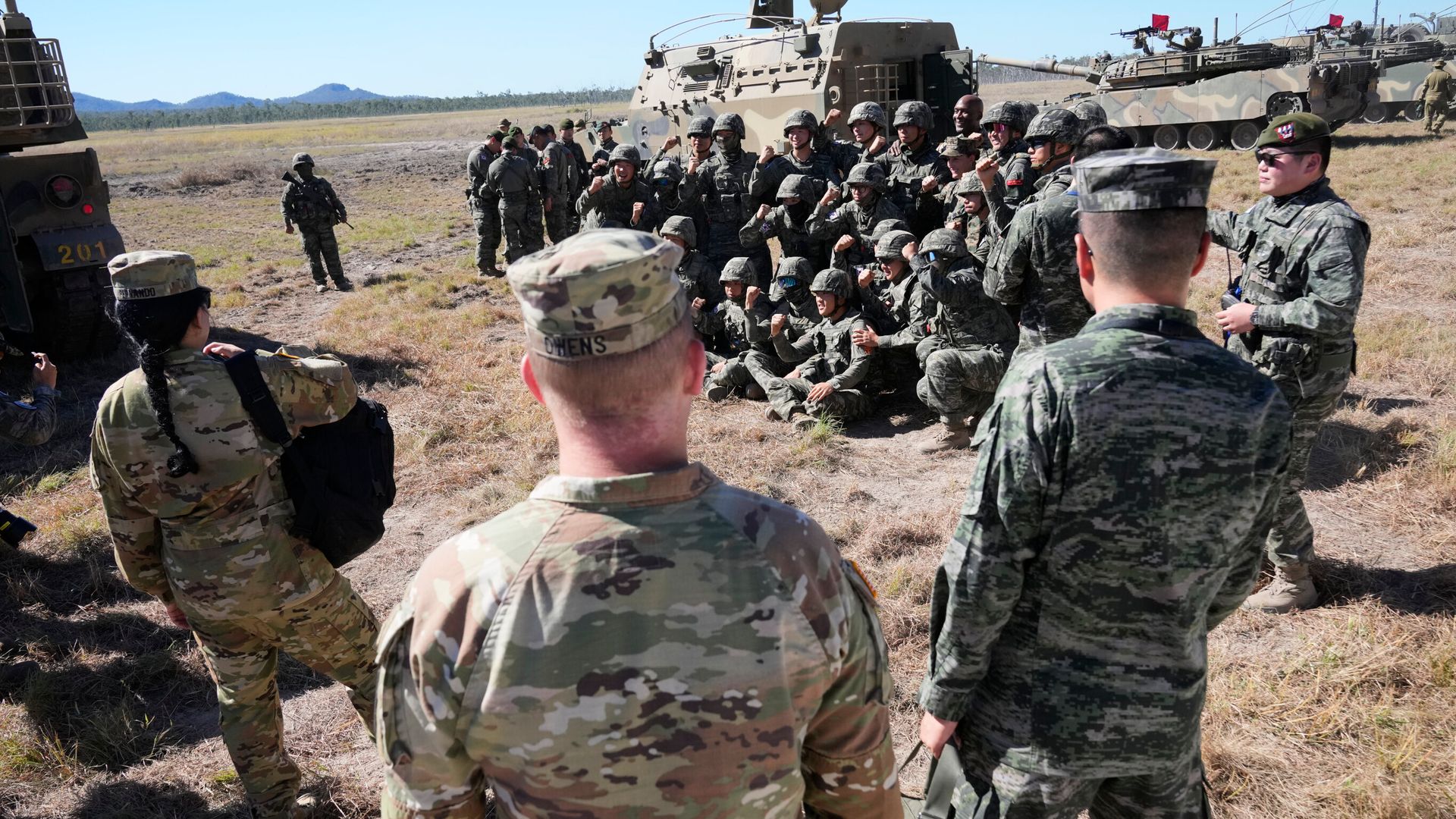 UK among 19 nations taking part in Australia’s largest war exercise – as China expected to watch