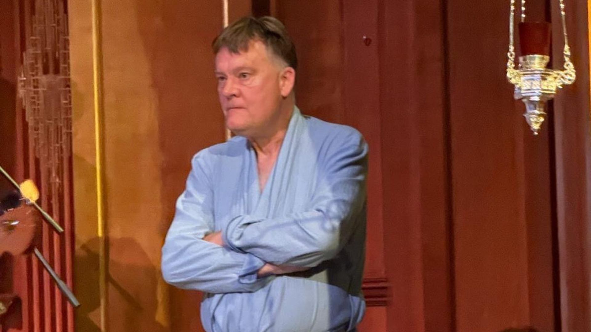 ‘This is a terrible racket’: Bishop in dressing gown interrupts church concert – and asks crowd to ‘leave my house’