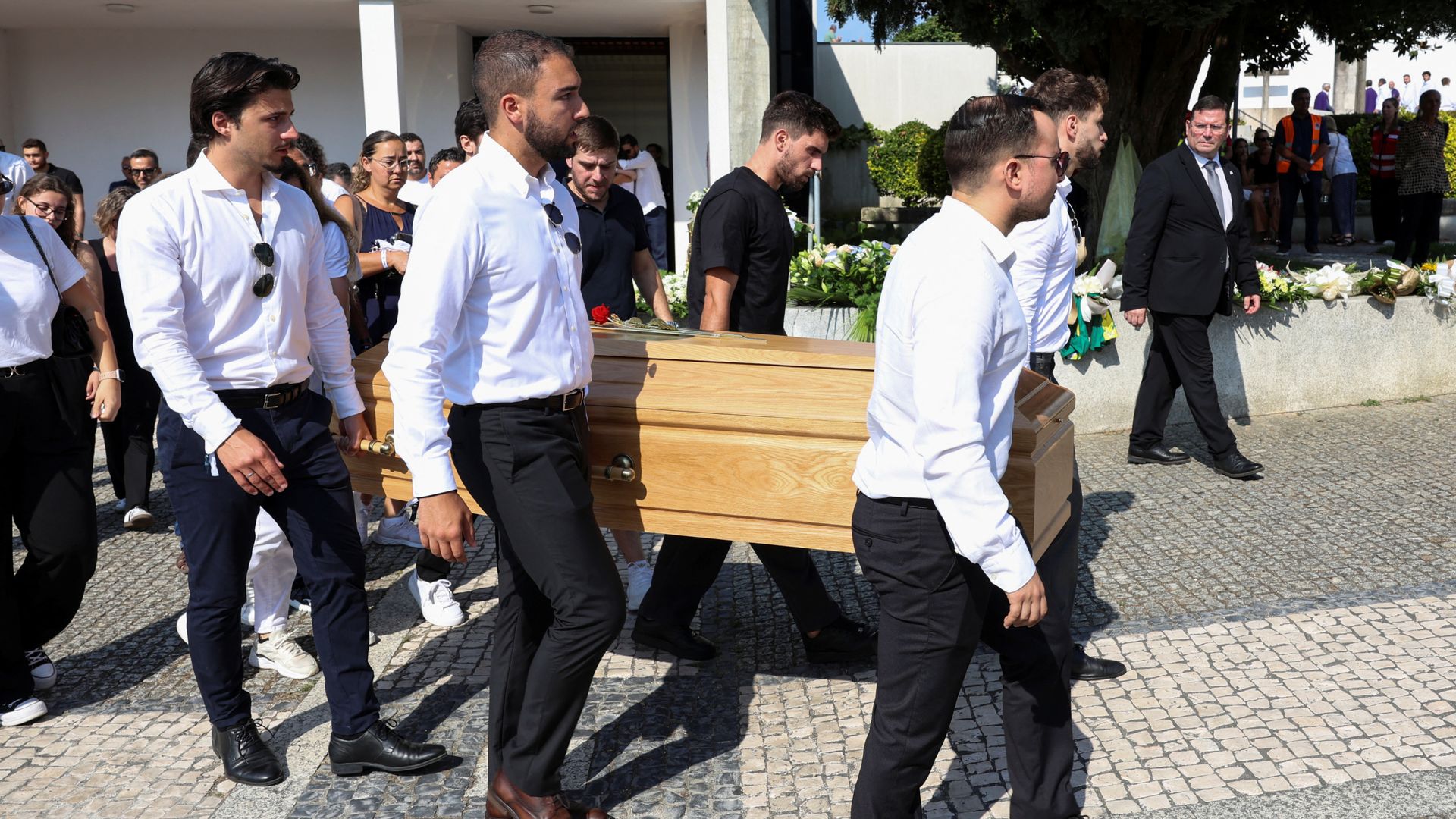 Diogo Jota and Andre Silva’s funeral in pictures
