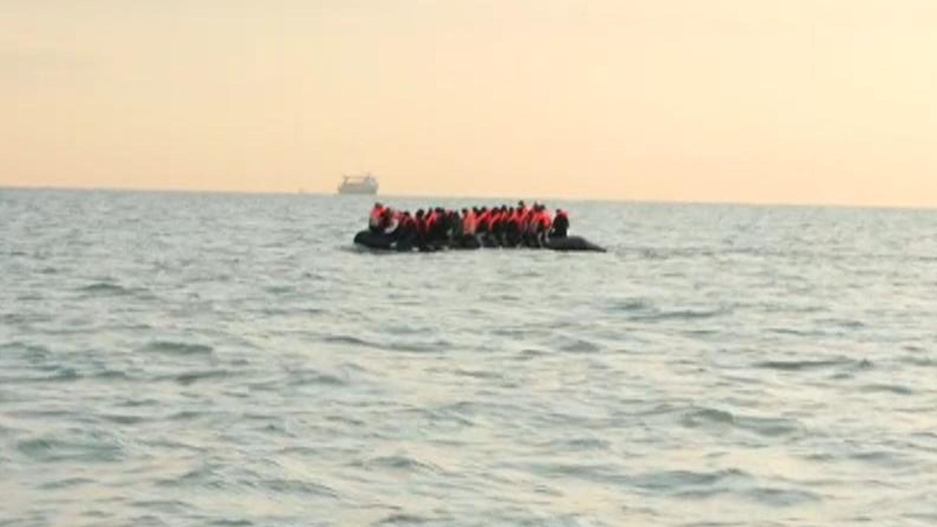 This flimsy vessel carrying migrants could reach British waters in a few hours’ time