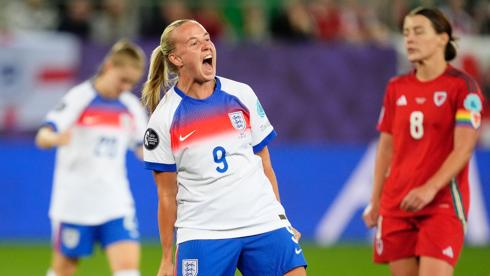 England through to Women’s Euros quarter-finals – and send Wales crashing out