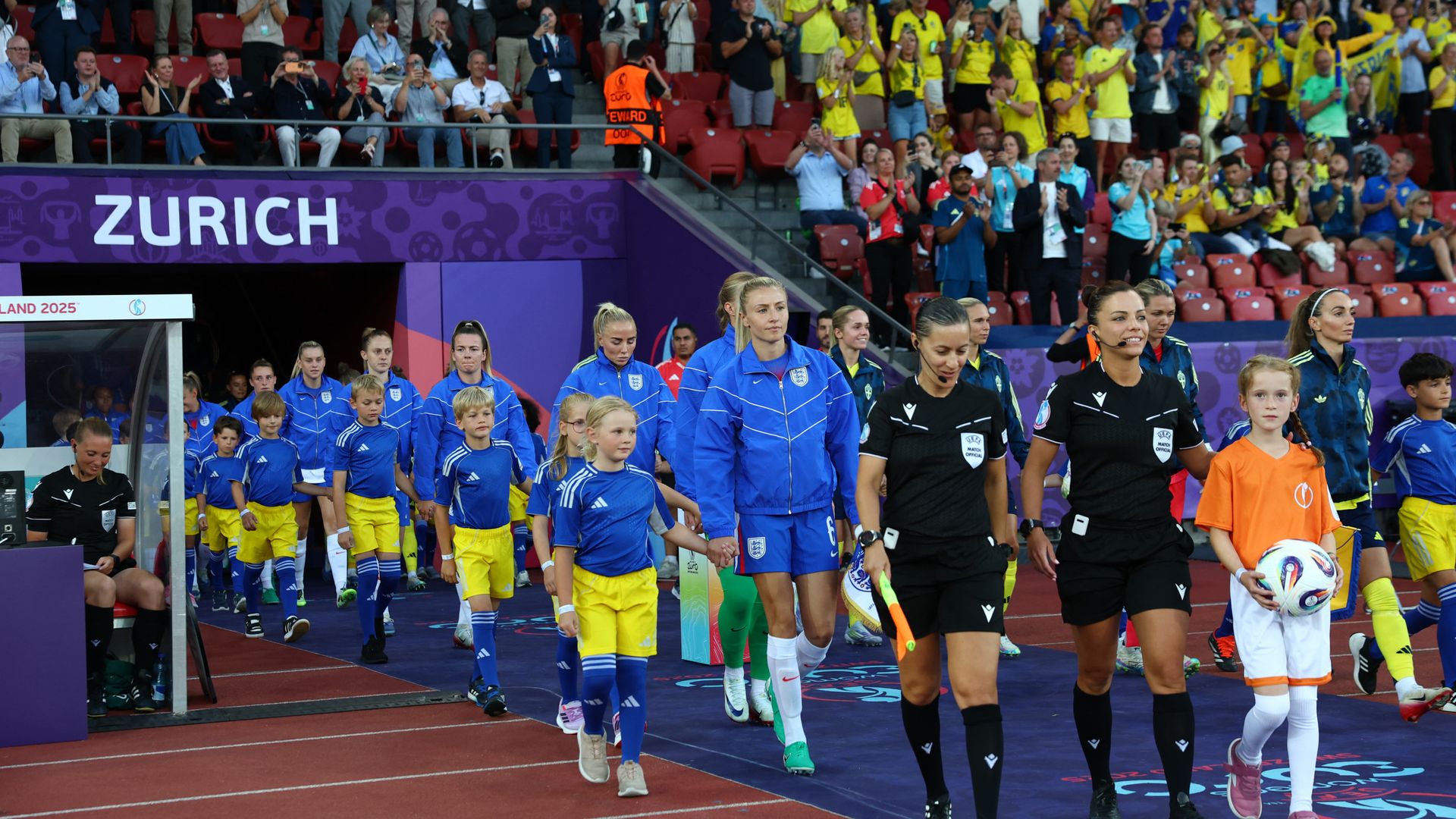 Sweden vs England: Follow Women’s Euro 2025 quarter-final live