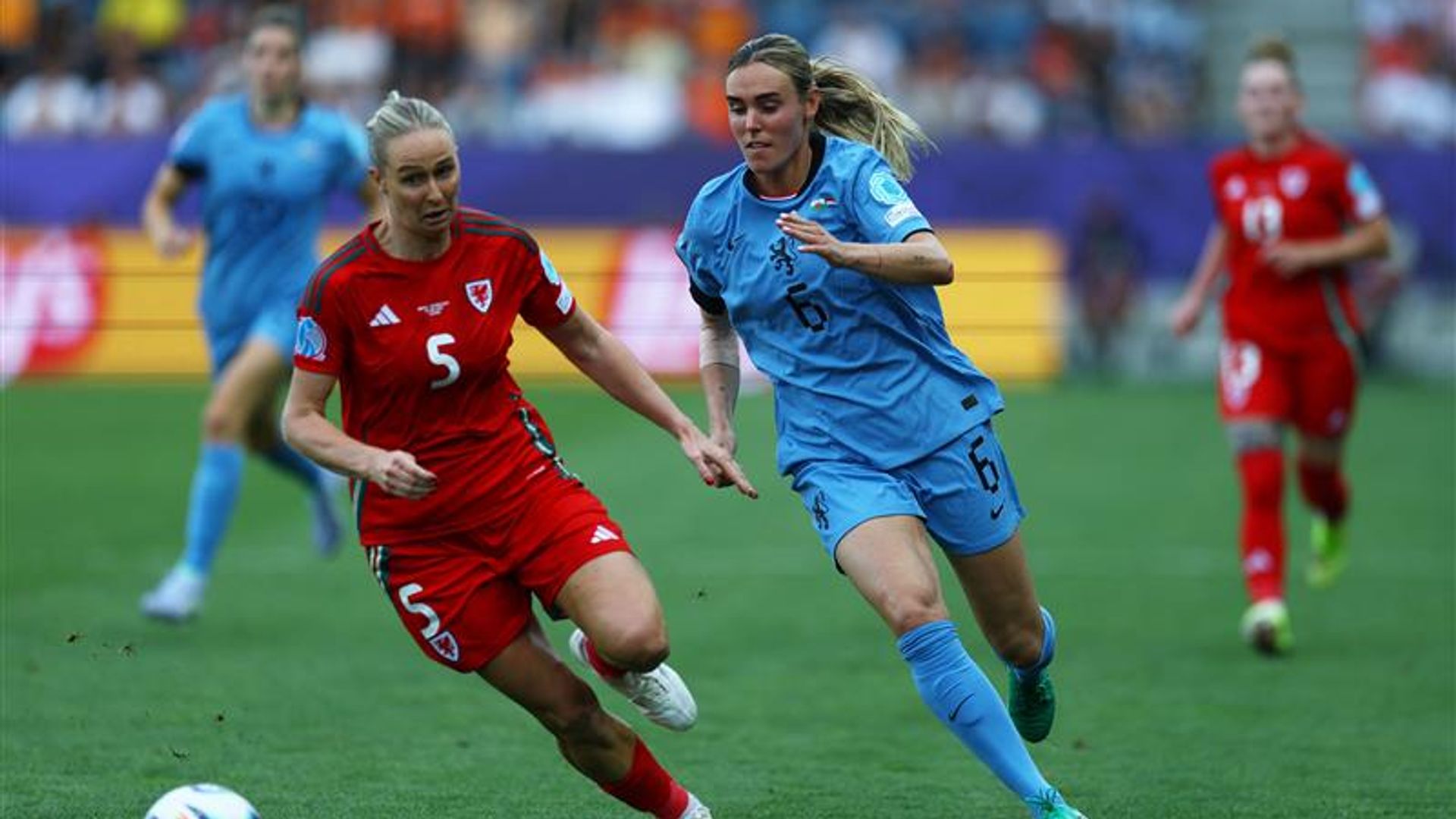 Women’s Euros: Wales v Netherlands