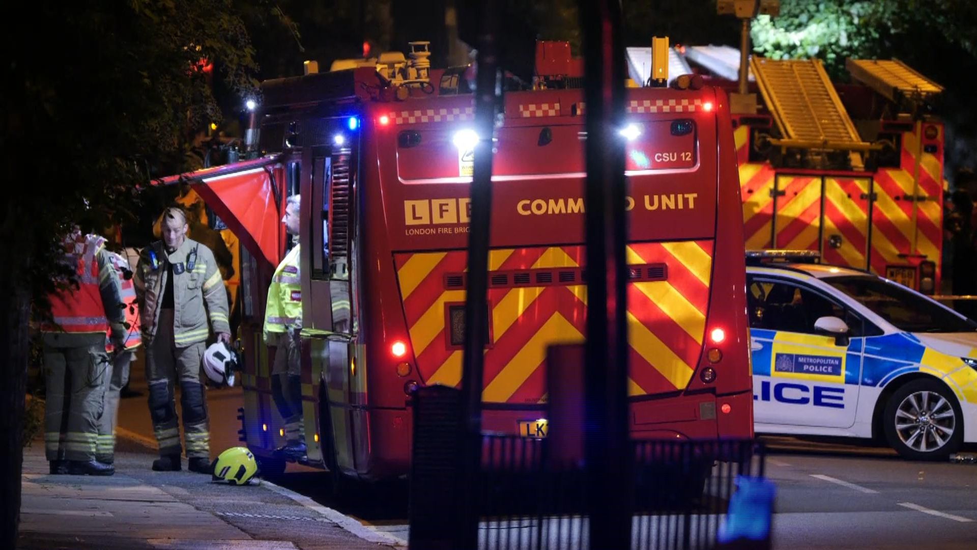 Boy, 12, dies after fire at flat in London