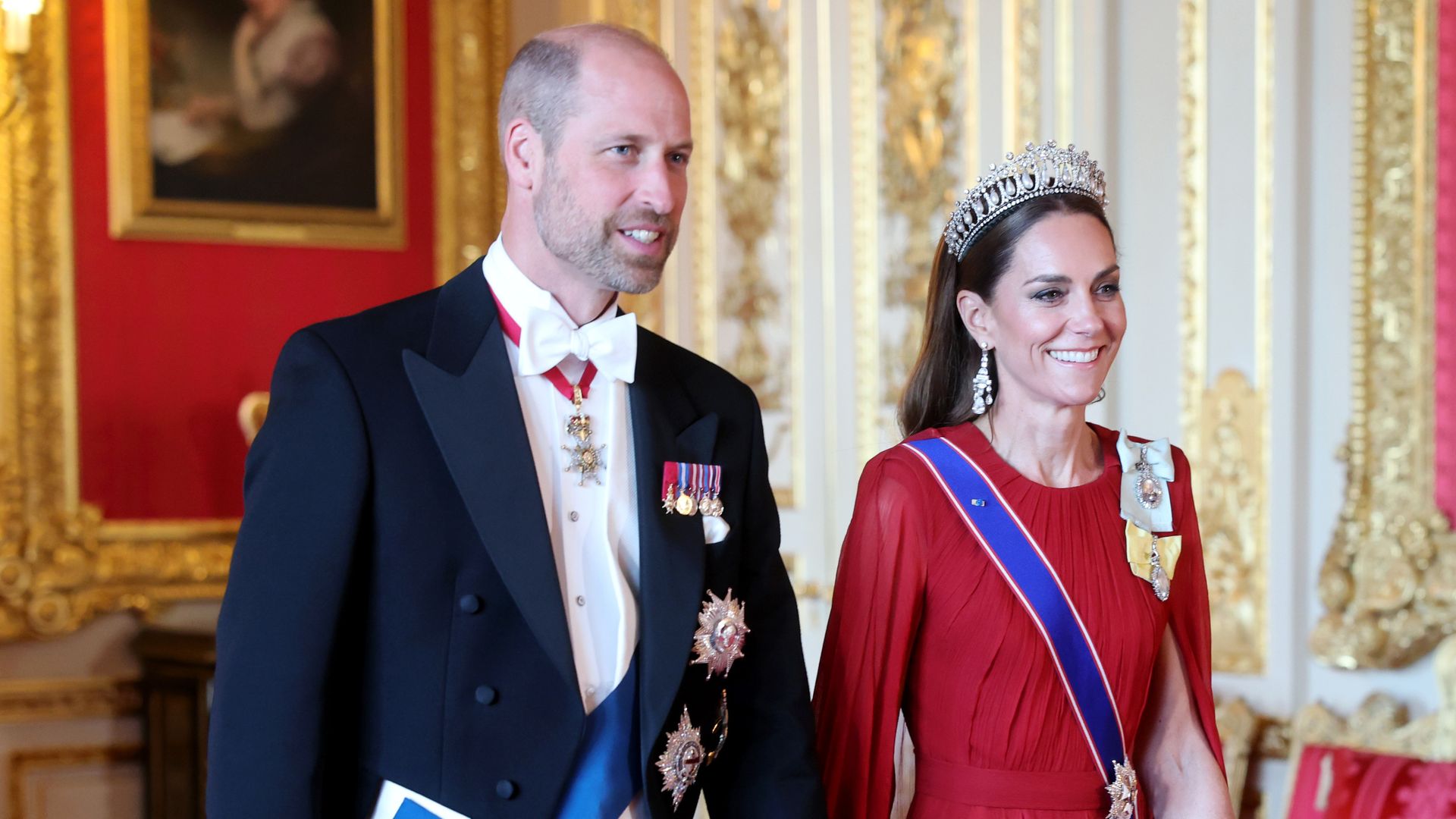 In pictures: The King’s state banquet for France’s Macron
