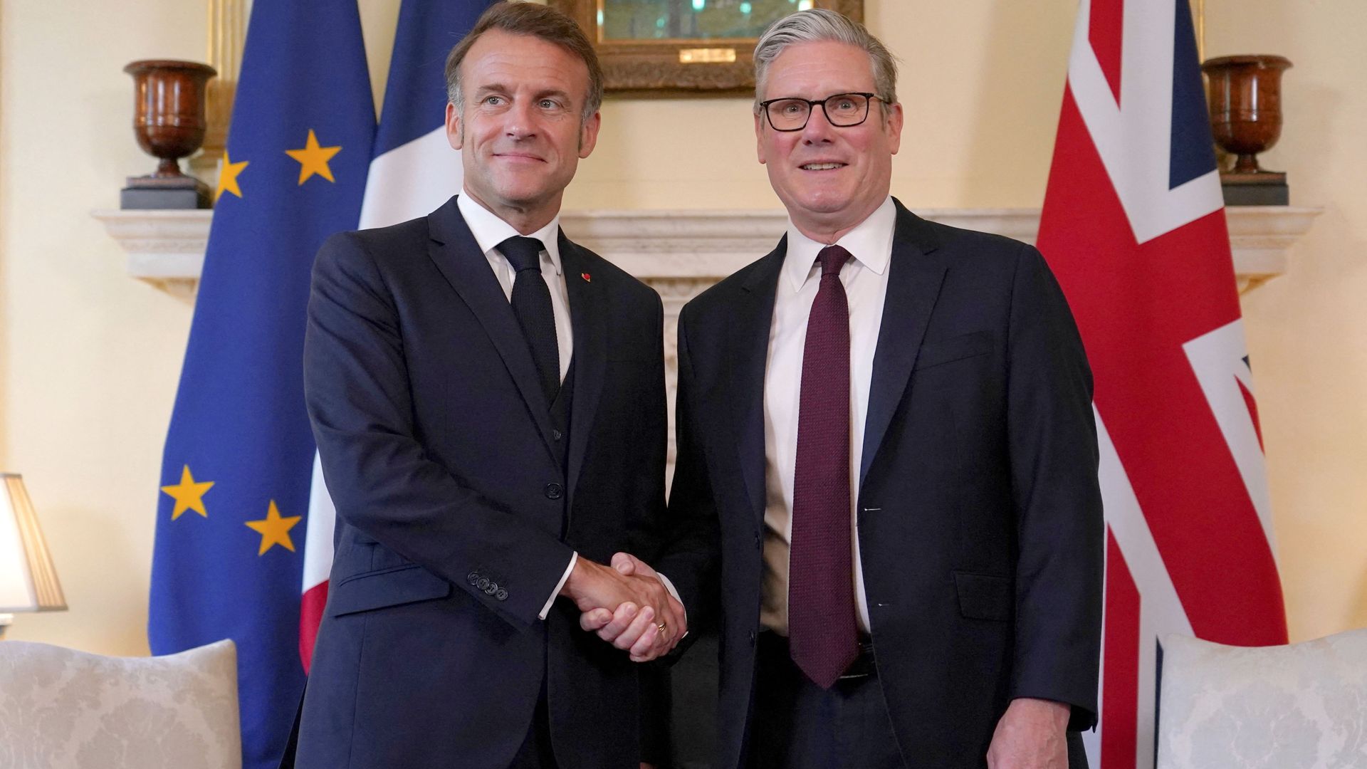 Starmer and Macron agree need for ‘new deterrent’ to stop small boat crossings