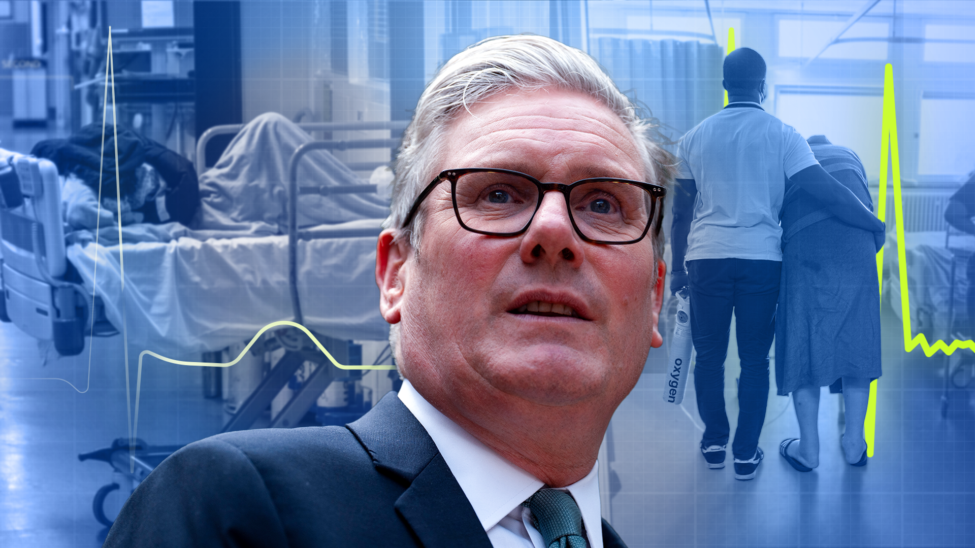 Growth in NHS appointments continues to slow under Labour despite Starmer’s claims of success