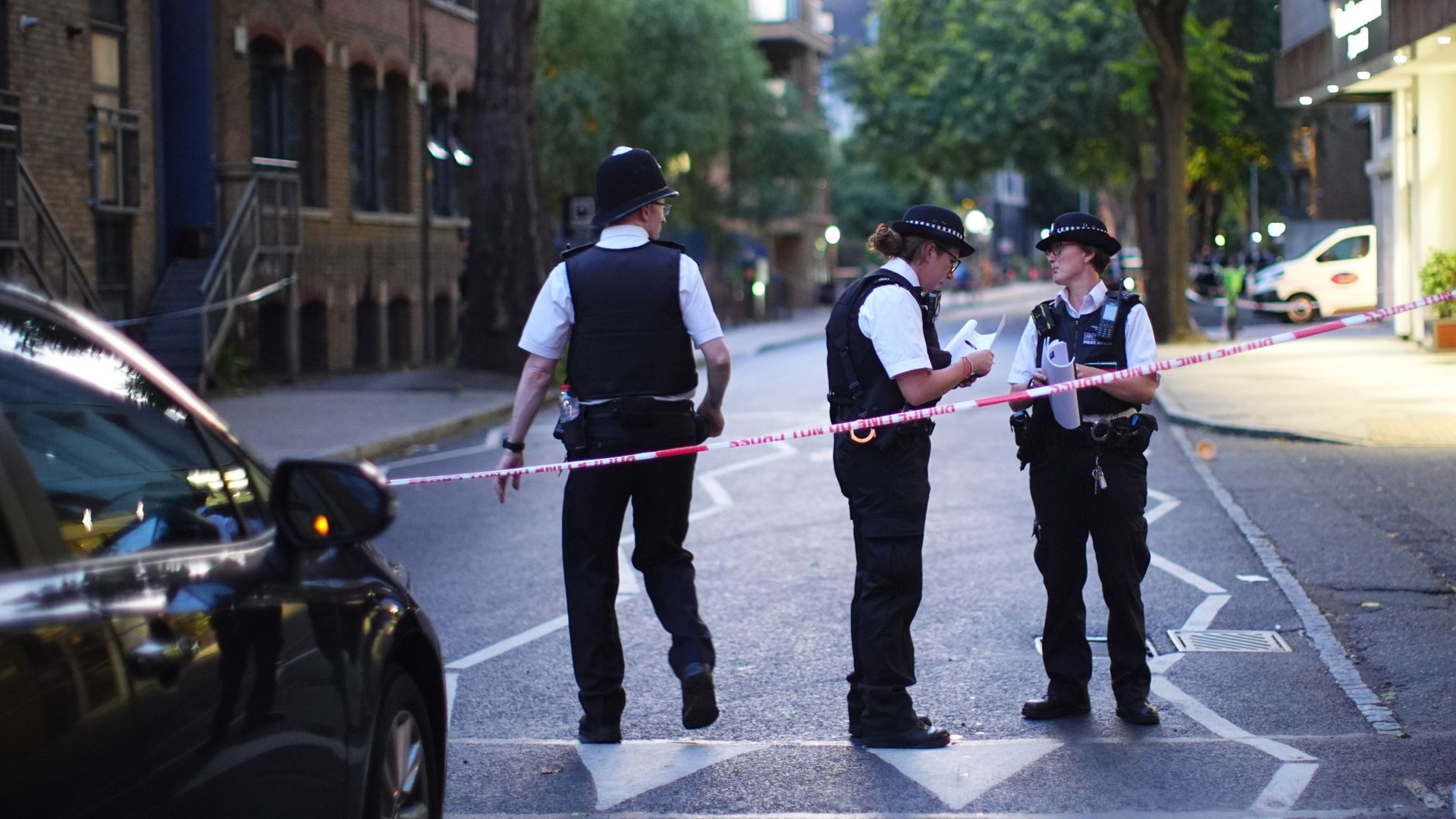 Father and son named as victims in central London stabbing