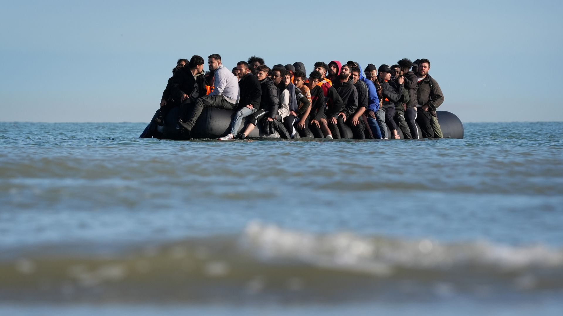 Migrant Channel crossings reach new high for first six months of the year