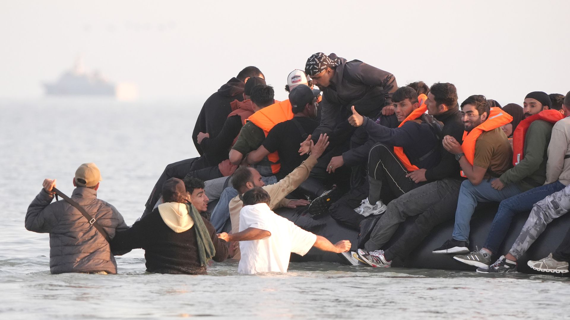UK sanctions dozens, including ‘gangland bosses’, in people-smuggling crackdown