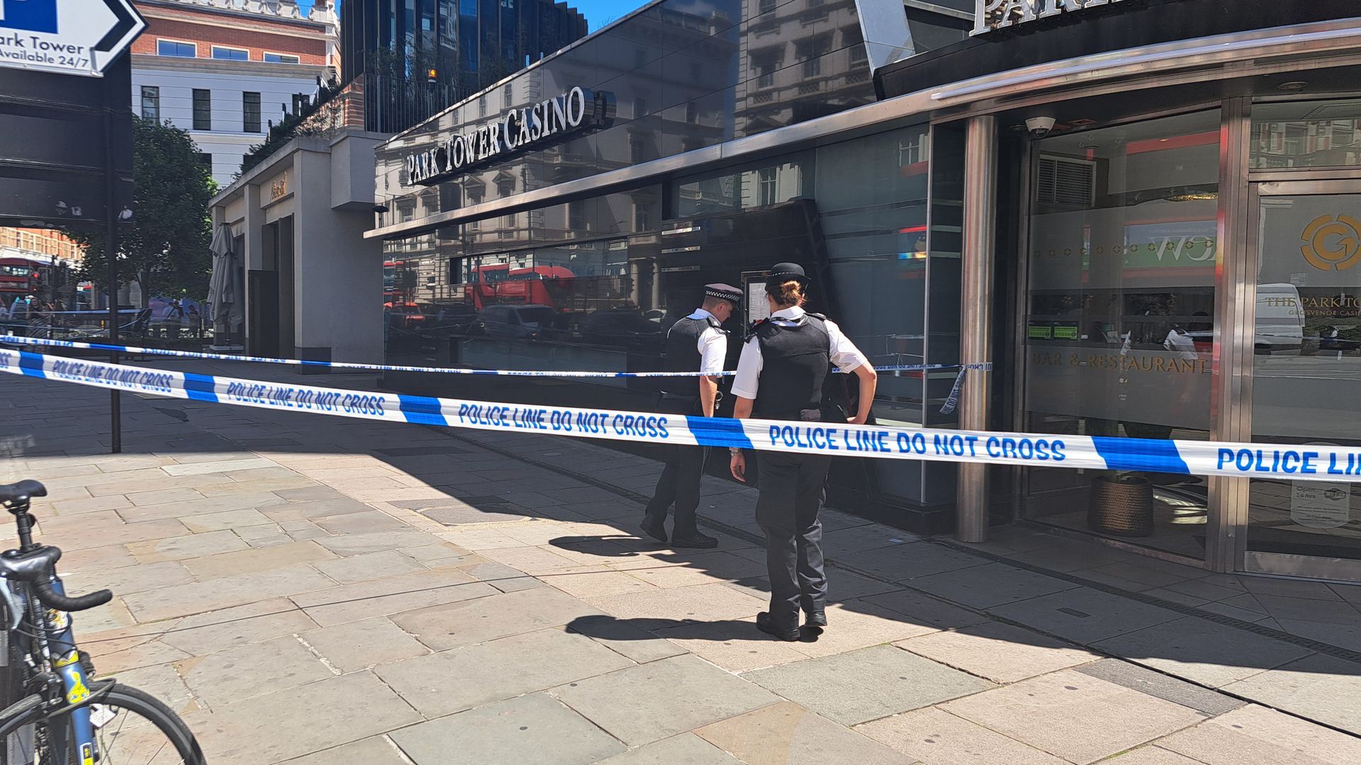 Three people arrested after man stabbed to death near luxury hotel in Knightsbridge