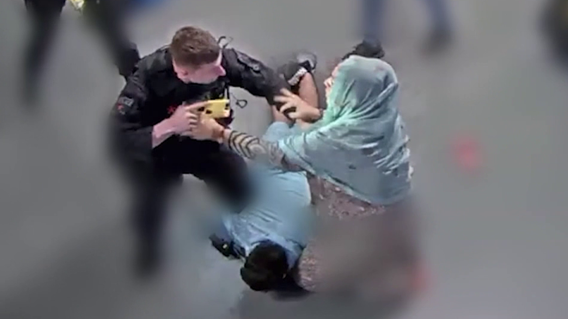 Officer denies he ‘lost control’ attempting to arrest brothers at Manchester Airport, court hears
