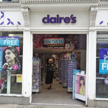Claire’s to appoint administrators for UK and Ireland business – putting thousands of jobs at risk