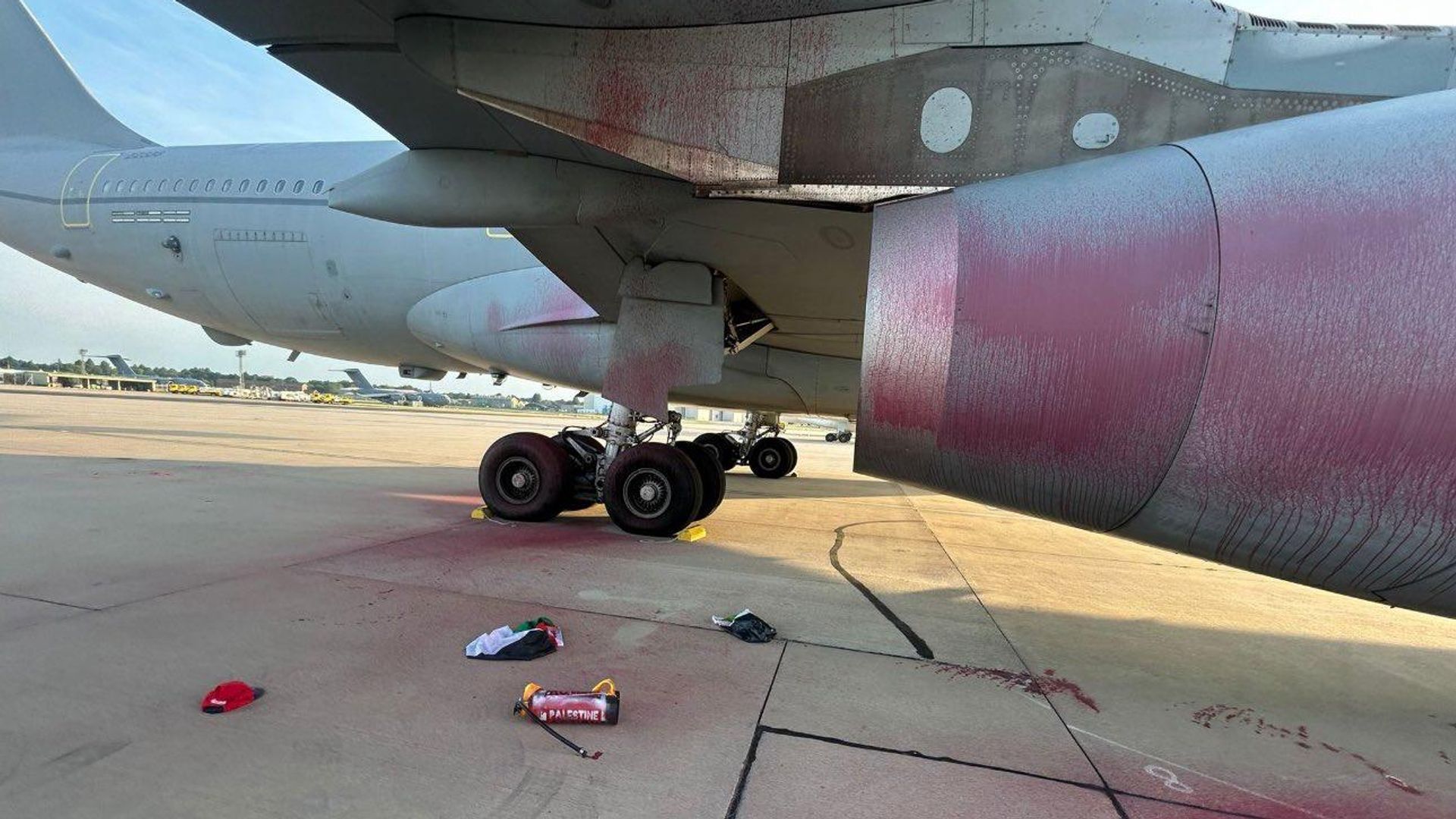 Fifth person charged after aircraft vandalised at RAF Brize Norton