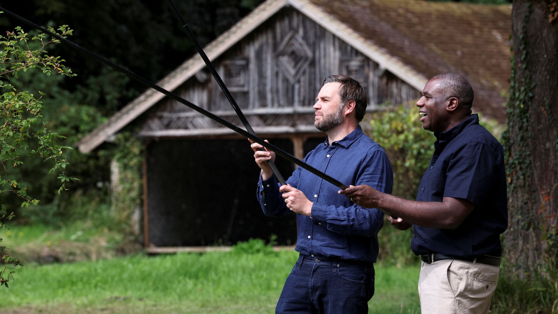 David Lammy refers himself to watchdog after fishing with JD Vance