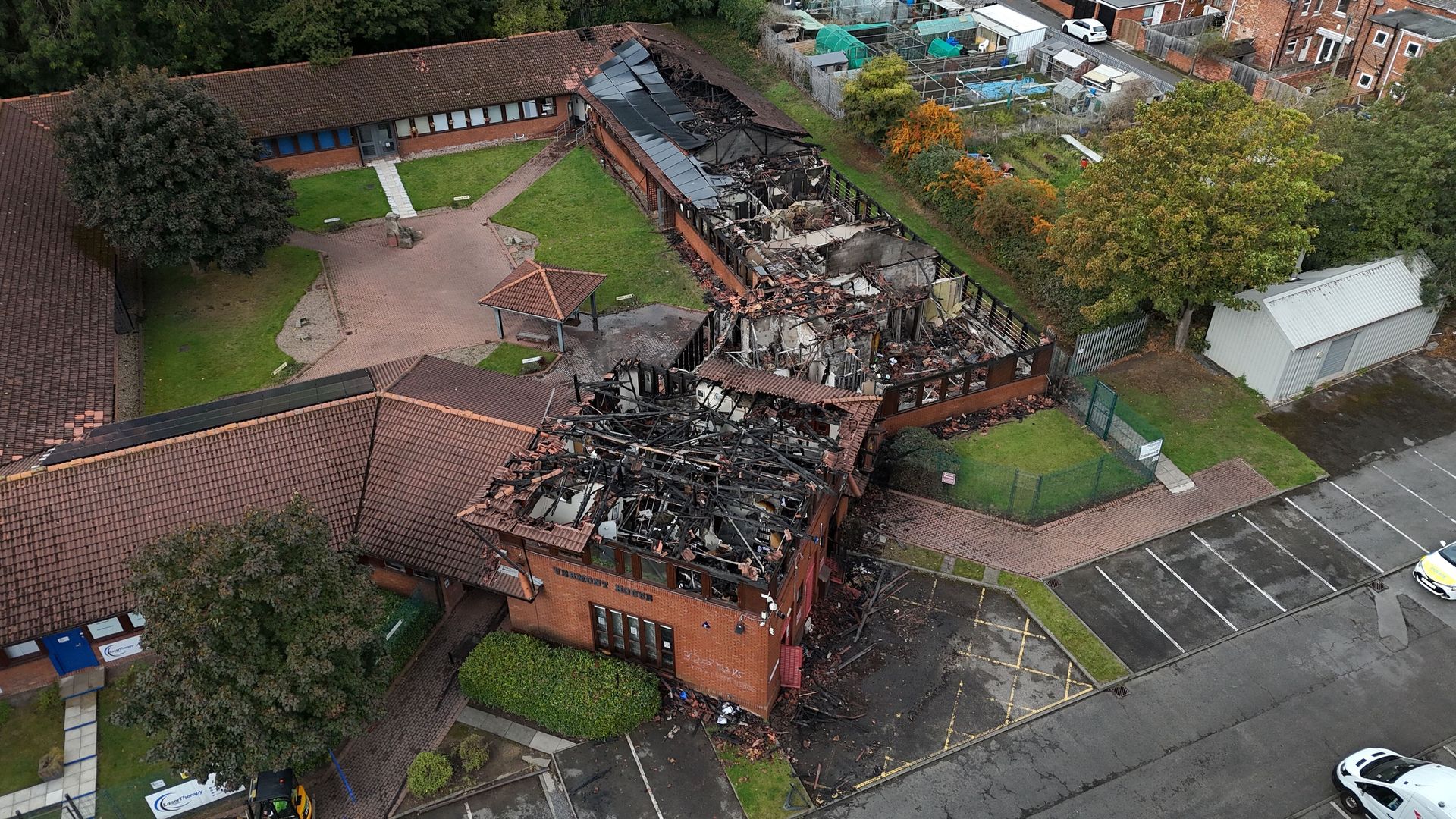 Man charged with arson after major fire at MP’s constituency office